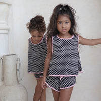 Inka Tie Vest - Neapolitan