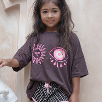 Sun-Seeker Tee - Chocolate