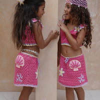 Ocean Skirt - Magenta Mermaid