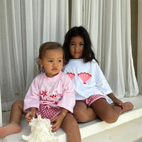 Mermaid Shell Tee - White