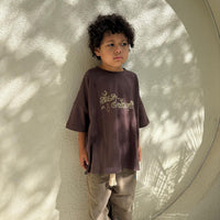 Salty Cowboy Tee - Chocolate