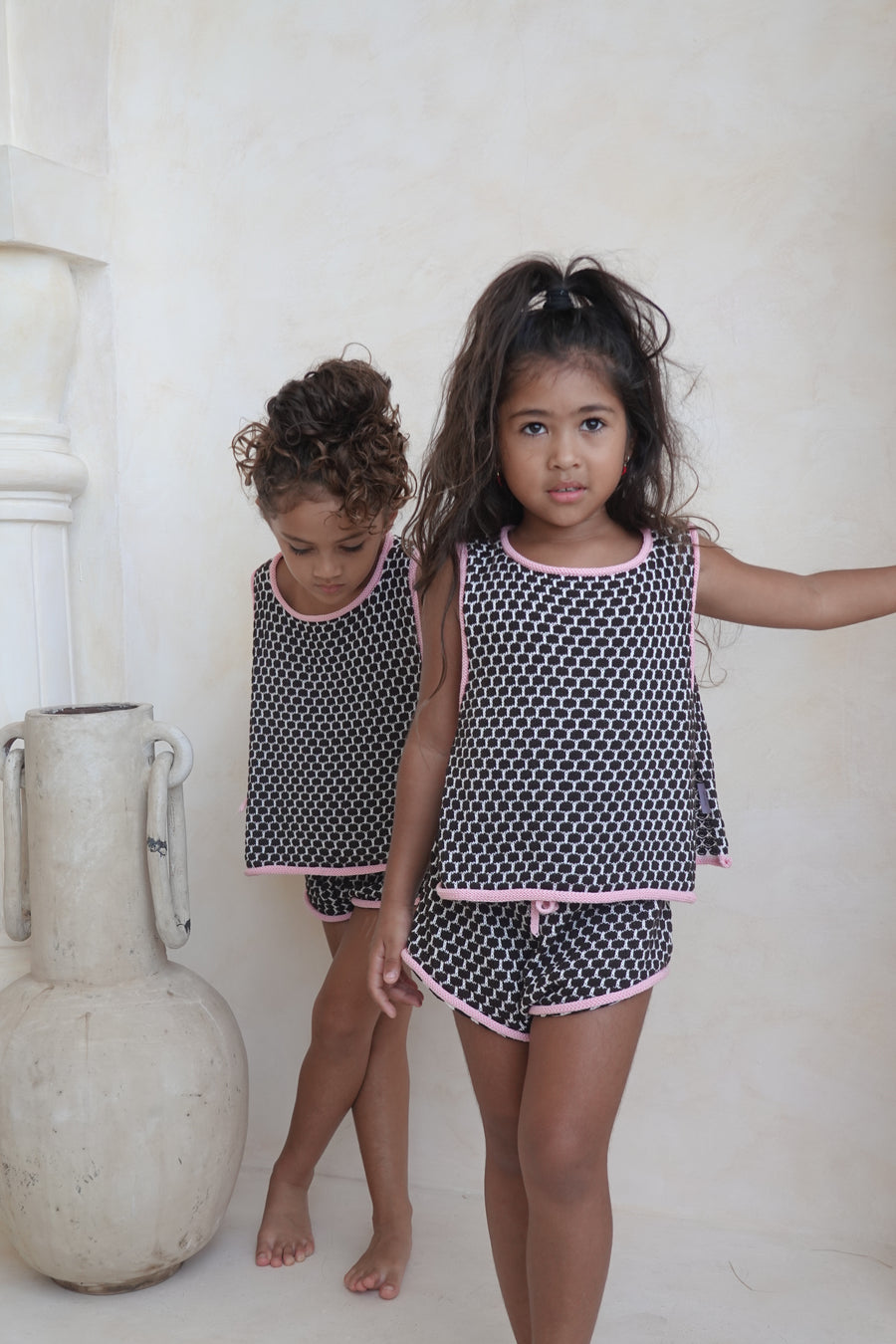 Inka Tie Vest - Neapolitan