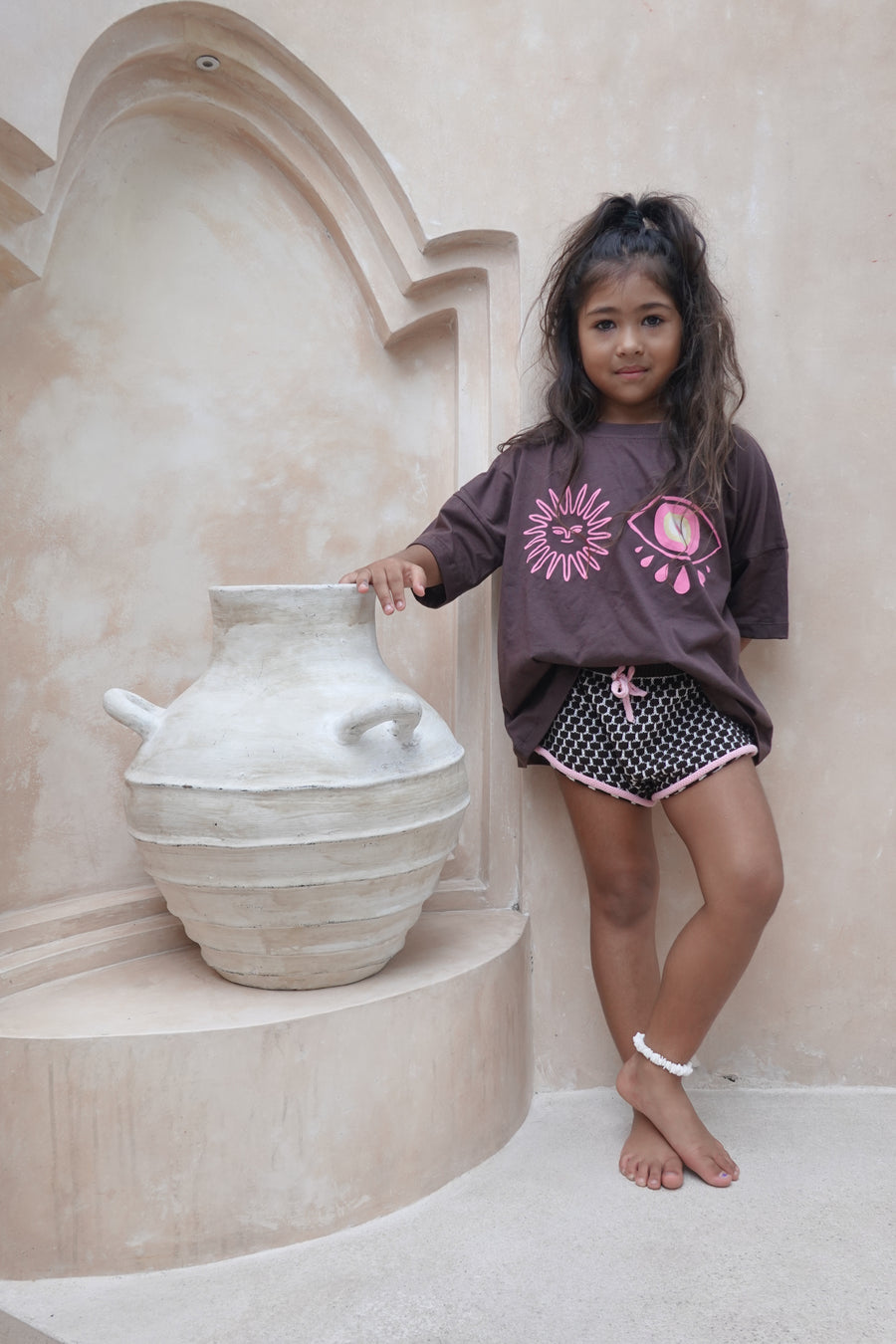 Sun-Seeker Tee -  Chocolate