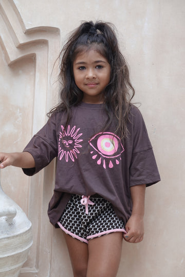 Sun-Seeker Tee -  Chocolate