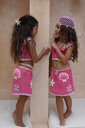 Ocean Skirt - Magenta Mermaid