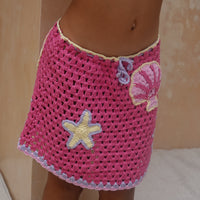 Ocean Skirt - Magenta Mermaid