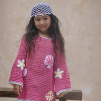 Winnie Beach Dress - Magenta Mermaid