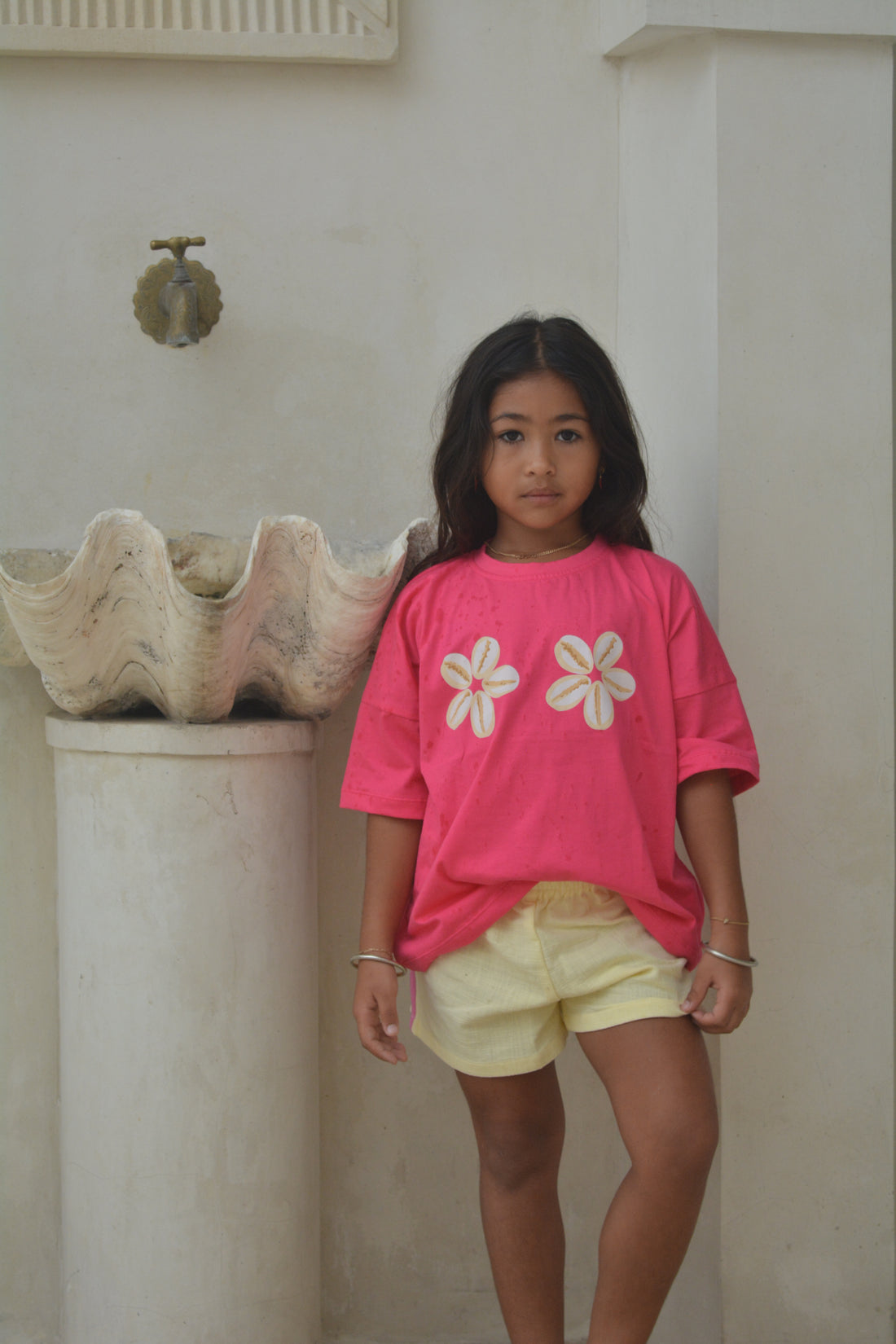 Cowrie T-shirt -  Hot Pink