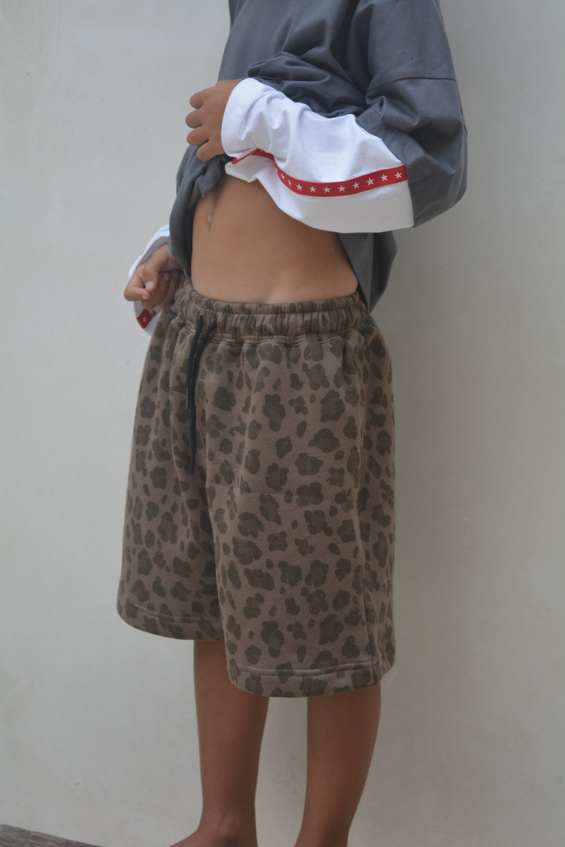 Otis Shorts - Leopard Vintage