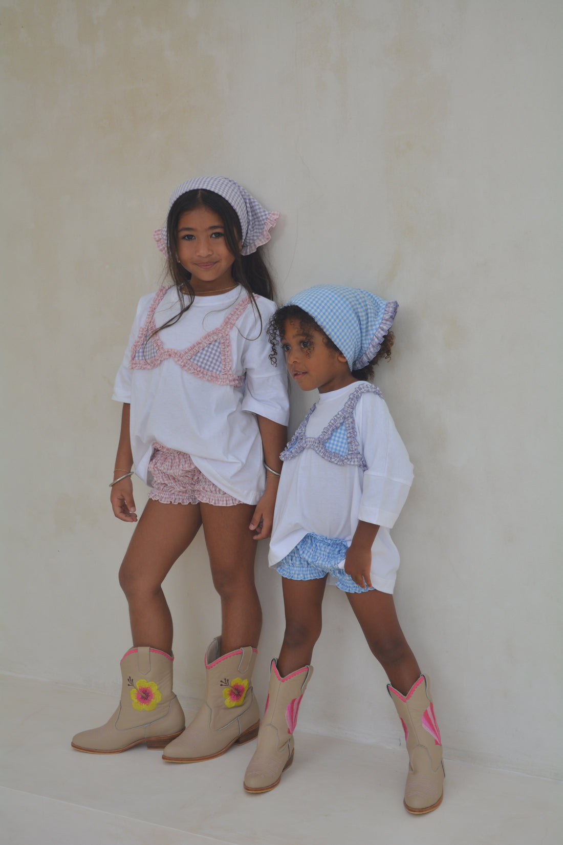 Daisy Bloomers - Blue Gingham