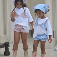 Daisy Bloomers - Blue Gingham