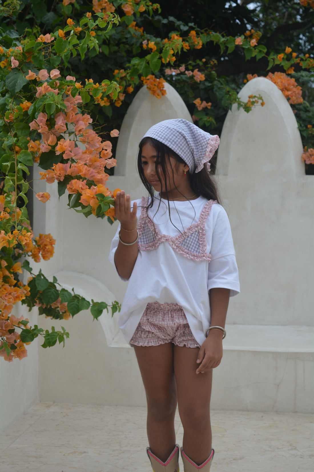 Daisy Bloomers - Pink Gingham