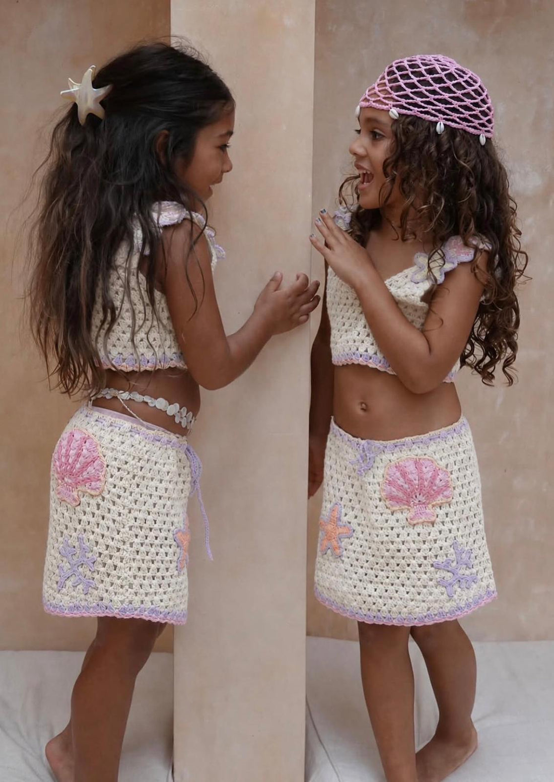 Aiko Crop - White Pastel