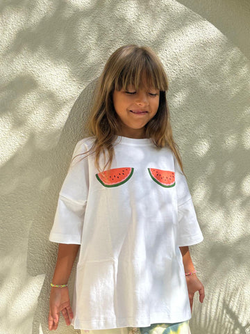 Watermelon Tee - White